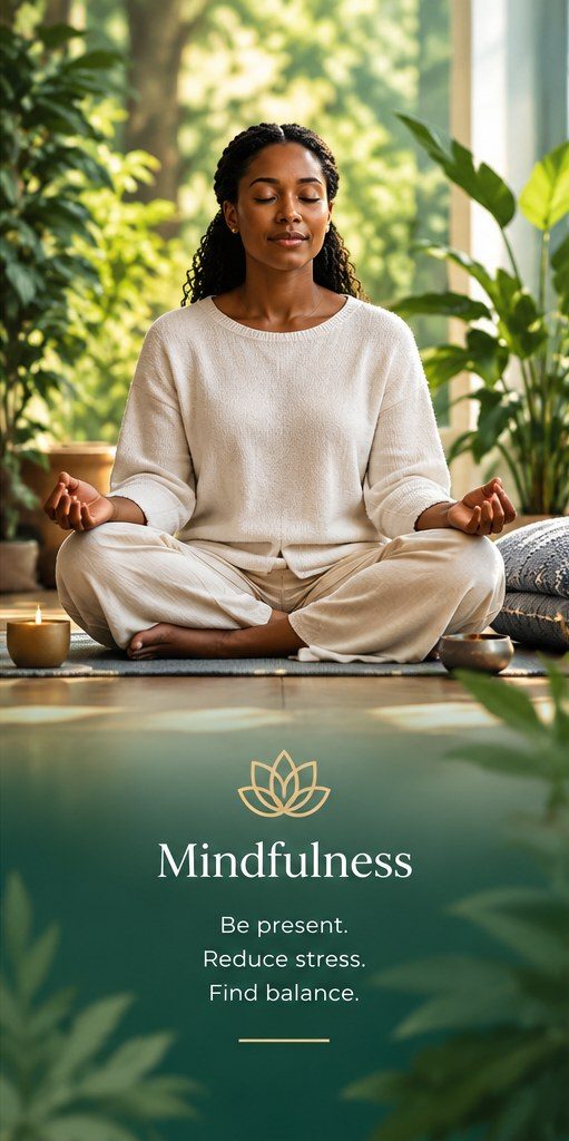 Mindfulness: be present, reduce stress, find balance